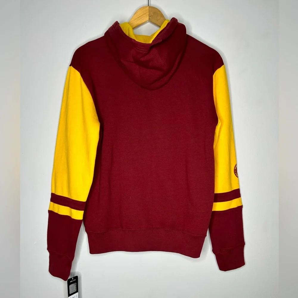 Washington Commanders Youth XL‎ Jacket Sweater Burgundy Gold NWT NFL Apparel